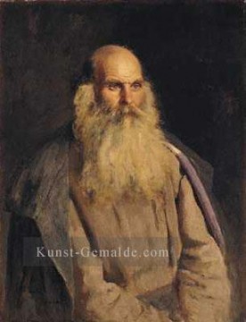  russisch malerei - Studie eines alten Mannes russischen Realismus Repin